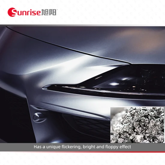 Gran oferta de pigmento de pasta de aluminio sin hojas con superficie lisa para revestimientos de pinturas de reacabado de automóviles